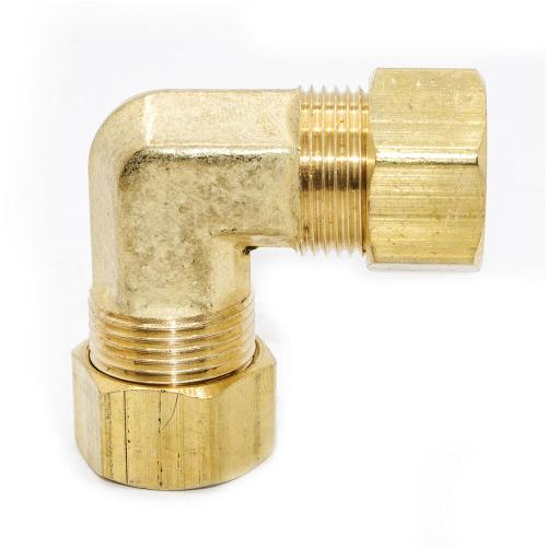 ELBOW DBL END COMP. BRASS 5/8 65-10P