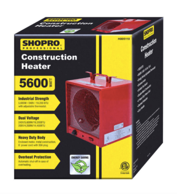 5600W CONSTRUCTION HEATER
