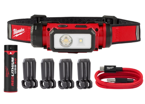 REDLITHIUM USB HEADLAMP (HARD HAT)