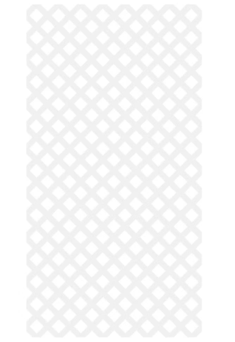 LATTICE WHITE VINYL CLASSIC 4' X 8' (HOLE SIZE 2-3/4")