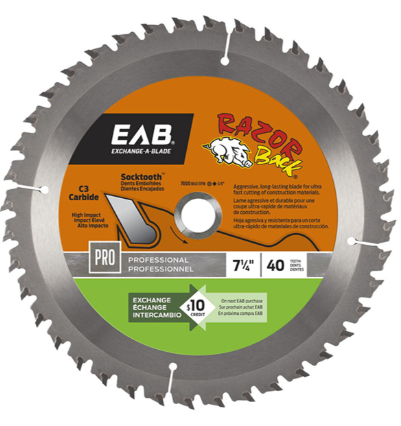 BLADE RAZOR BACK 7 1/4' SOCK TH