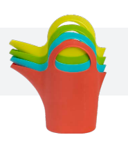 2L Stackable Watering Can, Green