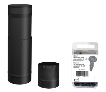 SP00370 6IN DIA. BLACK PIPE KI