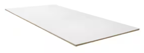 VINYL WRP MDF 1/4 X 48 X 96 (ADOBE WHITE)