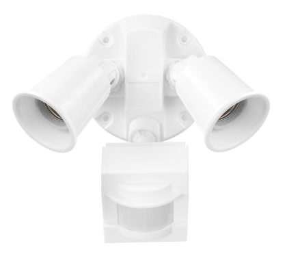 WIRED MOTION PAR SECURITY WHITE PLASTIC 110 DEGREE 60FT 1PK