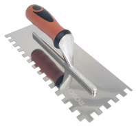 TROWEL 3/8" X 3/8" X 3/8" SQUARE NOTCH