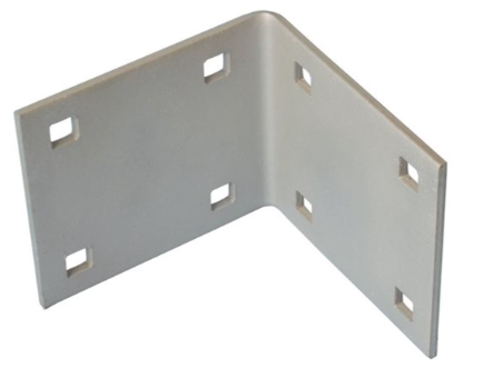 PLATE INSIDE CORNER HEAVY DUTY GALV. (5-7/8 X 5-7/8 X 5-1/4)