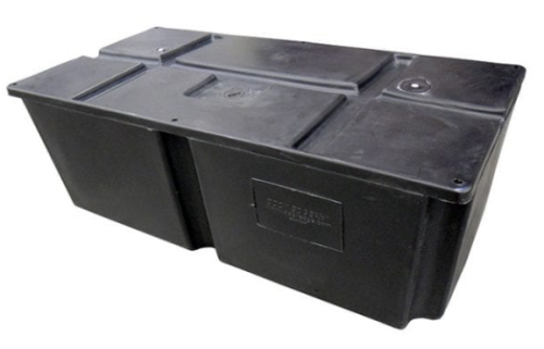 FLOAT (2'X4'X 16") FOAM TITAN BLK 600#