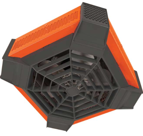 HTR GARAGE ORNG 4000W