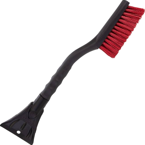17" SNOW BRUSH WITH ICE SCRAPER
