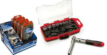 23PC SCREWDRIVER BIT AND SOCKET SET