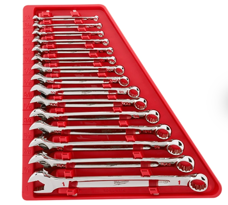 15pc Combination Wrench Set - SAE