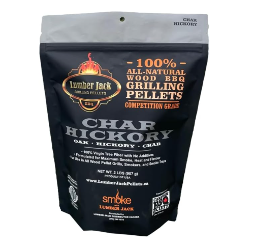 Lumber Jack Char Hickory BBQ Pellets 2LB