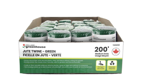 Holland Greenhouse Jute Twine 200' Medium Duty