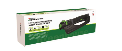 Holland Greenhouse 3 in 1 Oscillating Sprinkler