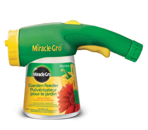 Miracle-Gro 1104052 Garden Feeder, Flat, Jet, Shower