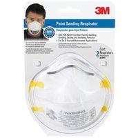 DUST MASK 2PK SANDNG RESPRTR 