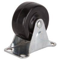 CASTER RIGID 2IN RUBBER 