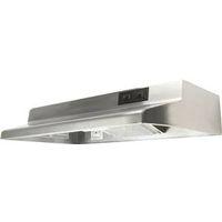 RANGE HOOD DUCTED 30IN SS 