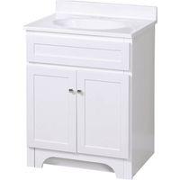 VANITY BATH 24X18 WHITE 