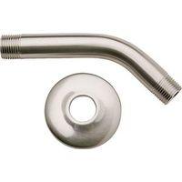SHOWER ARM-FLANGE CHROME 6IN 