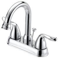 FAUCET LAV 4IN 2HNDL LEVER CHR 
