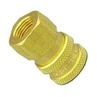 1/4 QUICK CONNECT SOCKET BRASS 