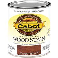 STAIN INT OIL QT RED MAHOGANY 