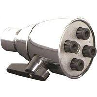SHOWERHEAD ADJ CHRM PLTD BRASS 