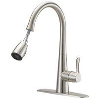 FAUCET KIT PULDWN STAINLESS 