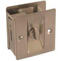 POCKET DR LATCH/PULLS STN NCKL 