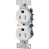 RECEPTACLE DPLX WHITE 15A/125V 