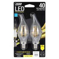 LED FLAME TIP 4.5W CAND 2700K 