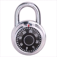 PADLOCK COMBO SS 2IN WIDE HD 