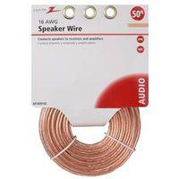 WIRE SPEAKER 16GAU 50FT CLEAR 