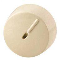 KNOB ROTARY DIM/FAN IVORY 