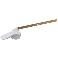 FLUSH LEVER UNIVERSAL 9IN WHT 