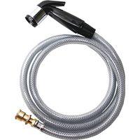 SINK SPRAYER BLACK 48IN HOSE 