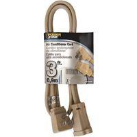 CORD EXT AC 14/3SPT-3X3FT BGE 