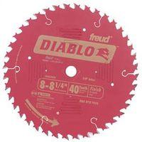 CIRC SAW BLADE 8-1/4 40T FINSH 