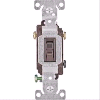 SWITCH TGL QT 3WAY GRD BRN BOX 