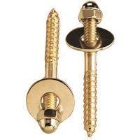 TOILET SCREW SET 1/4X2-1/2 