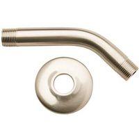 SHOWER ARM-FLANGE BN 6IN 