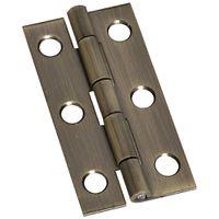 HINGE ANT BRASS 2X1IN 