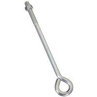 EYE BOLT W/NUT 5/8X14IN ZINC 