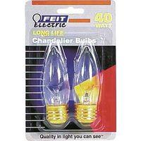 BULB DCRTV CLEAR B11 TRPDO 40W 