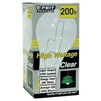 BULB CLR BRS BS A21 200W 120V 