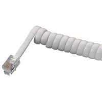 CORD PHONE COIL-HNDST 25FT WHT 