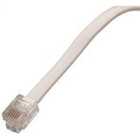 CORD TELEPHONE LINE 7FT WHITE  – Wire | City Lumber | Your One Stop Shop Hardware, Building Supplies & Tools in Texas San Angelo, Texas
