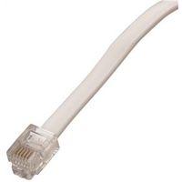 CORD TELEPHONE LINE 12FT WHITE  – Wire | City Lumber | Your One Stop Shop Hardware, Building Supplies & Tools in Texas San Angelo, Texas